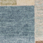 Nourison Astra Machine Washable Mid-Century Modern Blue Green Multi 2'2" x 10' Area -Rug, Easy -Cleaning, Non Shedding, Bed Room, Living Room, Dining Room, Kitchen (2x10)