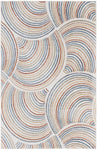 Nourison Astra Machine Washable Abstract Ivory/Multi 2'2" x 4' Kids Area -Rug, Easy -Cleaning, Non Shedding, Bed Room, Living Room, Dining Room, Kids -Rug, Playroom, Nursery (2x4)