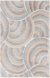 Nourison Astra Machine Washable Abstract Ivory/Multi 2'2" x 4' Kids Area -Rug, Easy -Cleaning, Non Shedding, Bed Room, Living Room, Dining Room, Kids -Rug, Playroom, Nursery (2x4)