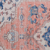 Nourison Fulton Vintage Coral 2' x 3' Area -Rug, Easy -Cleaning, Non Shedding, Bed Room, Living Room, Dining Room, Kitchen (2x3)