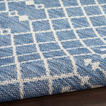 Nourison Positano Indoor/Outdoor Navy Blue 7' x 10' Area Rug