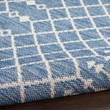 Nourison Positano Indoor/Outdoor Navy Blue 7' x 10' Area Rug