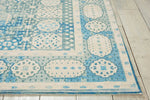 Nourison Madera Vintage Teal 5' x 7' Area -Rug, Easy -Cleaning, Non Shedding, Bed Room, Living Room, Dining Room, Kitchen (5x7)