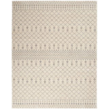 Nourison Royal Moroccan Farmhouse Navy/Grey 2'3" x 10' Area Rug, Easy Cleaning, Non Shedding, Bed Room, Living Room, Dining Room, Kitchen (2x10)