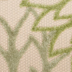 Nourison Aloha Indoor/Outdoor Ivory Green 2' x 6' Area Rug, Easy Cleaning, Non-Shedding, Bed Room, Living Room, Dining Room, Backyard, Patio, Deck (2x6)