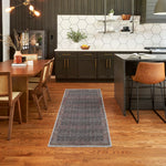Nourison Brilliance Machine Washable Traditional Vintage Emerald 2' x 6' Area Rug, Easy Clean, Non Shedding, Bed Room, Living Room, Dining Room, Kitchen (2x6)