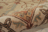 Nourison India House Persian Sage 2'6" x 4' Area-Rug, Easy-Cleaning, Non Shedding, Bed Room, Living Room, Dining Room, Kitchen (2x4)
