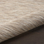 Nourison Positano Beige 2' x 6' Area Rug Easy Clean, Non Shedding, Bed Room, Living Room, Dining Room, Kitchen (6' Runner)