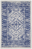 Nourison Whimsicle Traditional Ivory Navy 2' x 3' Area Rug, Easy Cleaning, Non Shedding, Bed Room, Living Room, Dining Room, Kitchen (2x3)