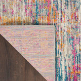 Nourison Passion Abstract Ivory/Multi 1'10" x 2'10" Area -Rug, Easy -Cleaning, Non Shedding, Bed Room, Living Room, Dining Room, Kitchen (2x3)" }