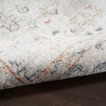 Nourison Astra Machine Washable Bohemian Light Blue 5'3" x 7' Area Rug, Easy Clean, Non Shedding, Bed Room, Living Room, Dining Room, Kitchen (5x7)