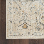 Nourison Oushak Home Traditional Cream 2'3" x 7'6" Area -Rug, Easy -Cleaning, Non Shedding, Bed Room, Living Room, Dining Room, Kitchen (2x8)