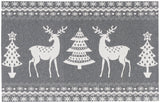 Nourison Tybee Farmhouse Grey Ivory 2' x 3' Area -rug, Easy -cleaning, Non Shedding, Bed Room, Living Room, Dining Room, Kitchen (2x3)