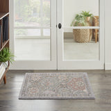 Nourison Parisa Bohemian Grey/Multi 2' x 3' Area -Rug, Easy -Cleaning, Non Shedding, Bed Room, Living Room, Dining Room, Kitchen (2x3)