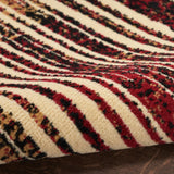 Nourison Grafix Abstract Brick Multicolor 5'3" x 7'3" Area -Rug, Easy -Cleaning, Non Shedding, Bed Room, Living Room, Dining Room, Kitchen (5x7)