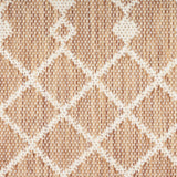 Nourison Positano Jute 2' x 6' Area Rug Easy Clean, Non Shedding, Bed Room, Living Room, Dining Room, Kitchen (6' Runner)