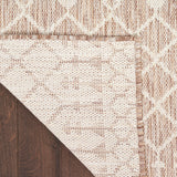 Nourison Positano Indoor/Outdoor Beige 5' x 7' Area Rug, Easy Cleaning, Non Shedding, Bed Room, Living Room, Dining Room, Deck, Backyard, Patio (5x7)