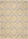 Nourison Grafix Vintage Grey 5'3'' x 7'3'' Area-Rug, Easy-Cleaning, Non Shedding, Bed Room, Living Room, Dining Room, Kitchen (5x7)