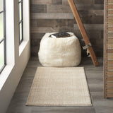Nourison Royal Moroccan Distressed Bohemian Beige 2'2" x 3'9" Area Rug (2'x4')