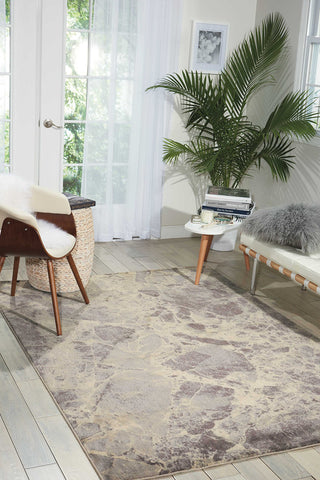 Nourison Somerset Modern Bohemian Grey Area Rug 3 Feet 6 Inches by 5 Feet 6 Inches,3'6" x 5'6"