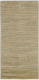Nourison Essentials Indoor/Outdoor Green Gold 2' x 4' Area Rug, Easy Cleaning, Non Shedding, Bed Room, Living Room, Dining Room, Backyard, Deck, Patio (2x4)