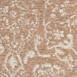 Nourison Damask Farmhouse Beige Ivory 3'6" x 5'6" Area Rug, Easy Cleaning, Non Shedding, Bed Room, Living Room, Dining Room, Kitchen (4x6)