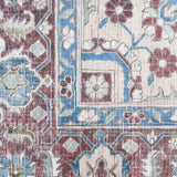 Nourison Vintage Home Bohemian Ivory Red 2'2" x 7'6 Area Rug, Easy Clean, Non Shedding, Bed Room, Living Room, Dining Room, Backyard, Deck, Patio (2x8)