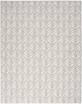 Nourison Aloha Indoor/Outdoor Grey 3'6" x 5'6" Area Rug, Easy Cleaning, Non Shedding, Bed Room, Living Room, Dining Room, Kitchen (4x6)