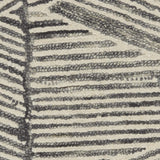 Nourison Vail Abstract Grey/White 2'3" x 7'6" Area -Rug, Easy -Cleaning, Non Shedding, Bed Room, Living Room, Dining Room, Kitchen (2x8)