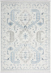Nourison Lennox Ivory/Grey 4' x 6' Area -Rug, Farmhouse, Boho, Easy -Cleaning, Non Shedding, Bed Room, Living Room, Dining Room, Kitchen (4x6)