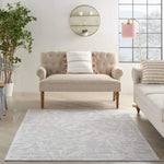 Nourison Whimsicle Floral Grey 4' x 6' Area Rug, Easy Cleaning, Non Shedding, Bed Room, Living Room, Dining Room, Kitchen (4x6)