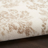 Nourison Jubilant 5' x 7' Ivory Beige Fabric Vintage Area Rug (5' x 7')