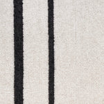 Nourison Essentials 3' x 5' Ivory/Black Contemporary Indoor/Outdoor Rug
