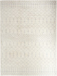 Nourison Astra Machine Washable Moroccan Ivory 6'7" x 9' Area Rug, Easy Clean, Non Shedding, Bed Room, Living Room, Dining Room, Kitchen (7x9)