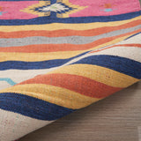 Nourison Baja Tribal Ivory 3'6" x 5'6" Area Rug, Easy Clean, Non Shedding, Bed Room, Living Room, Dining Room, Kitchen (3x5)