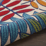 Nourison Aloha Indoor/Outdoor Multicolor 2'3" x 8' Area Rug (2x8)