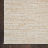Nourison Essentials Indoor/Outdoor Ivory Beige 2'2" x 12' Area -Rug, Easy -Cleaning, Non Shedding, Bed Room, Living Room, Dining Room, Backyard, Deck, Patio (2x12)