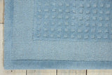 Nourison Westport Mid-century Blue 2'3" x 7'6" Area-Rug, Easy-Cleaning, Non Shedding, Bed Room, Living Room, Dining Room, Kitchen (2x8)