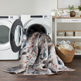 Nourison Washables Floral Ivory Multicolor 2'2" x 10' Area -Rug, Easy -Cleaning, Non Shedding, Bed Room, Living Room, Dining Room, Kitchen (2x10)