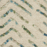 Nourison Vail Modern Iv/Green 8'3' x 11'6' Area -Rug, Easy -Cleaning, Non Shedding, Bed Room, Living Room, Dining Room, Kitchen (8x12)
