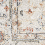 Nourison Astra Machine Washable Traditional Grey/Multi 2'2" x 4' Area Rug, Non Shedding, Easy Clean Bed Room, Living Room, Dining Room, Kitchen (2x4)