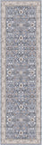 Nourison Vintage Home Bohemian Blue 2'2" x 7'6 Area Rug, Easy Clean, Non Shedding, Bed Room, Living Room, Dining Room, Backyard, Deck, Patio (2x8)