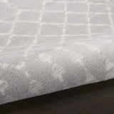 Nourison Whimsicle Moroccan Grey 2' x 8' Area Rug, Easy Cleaning, Non Shedding, Bed Room, Living Room, Dining Room, Kitchen (2x8)