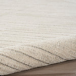 Nourison Andes Abstract Ivory Grey 2'2" x 7'6 Area Rug, Easy Cleaning, Non Shedding, Bed Room, Living Room, Dining Room, Kitchen (2x8)