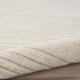Nourison Andes Abstract Ivory Grey 2'2" x 7'6 Area Rug, Easy Cleaning, Non Shedding, Bed Room, Living Room, Dining Room, Kitchen (2x8)