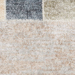 Nourison Astra Machine Washable Geometric Multicolor 4' x 6' Area -Rug, Easy -Cleaning, Non Shedding, Bed Room, Living Room, Dining Room, Kitchen (4x6)