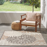 Nourison Aloha Natural 5'3" x 5'3"Square Area Rugs 099446061362
