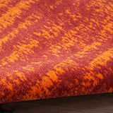 Nourison Essentials 5' x 7' Red Modern Rug