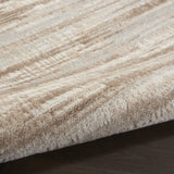 Nourison Elation Abstract Ivory Grey 5'3" x 7'3" Area -Rug, Easy -Cleaning, Non Shedding, Bed Room, Living Room, Dining Room, Kitchen (5x7)