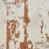 Nourison Concerto Ivory Rust 2'2" x 7'6" Area Rug Easy Clean, Non Shedding, Bed Room, Living Room, Dining Room, Kitchen (8' Runner)